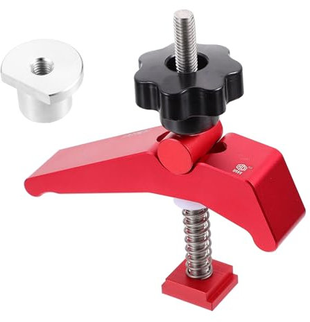 SOESFOUFU Aluminium Alloy T-Track Clamp Hold Down Clamps for Woodworking for Woodwork
