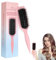 Cepillo de pelo Rizado, Curl Brush, Cepillo Definidor de Rizos, Cepillo Multifuncional para Rizos,Cepillo para Cabello Antitirones, para Reducir el Tirón y la Separación de Rizos (Rosa)