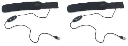 Kznifmk 2X Riscaldatore per Obiettivo Fotocamera USB A 3 Cintura Riscaldante Anticondensa Riscaldatore per Piastra Riscaldante Anti-Rugiada