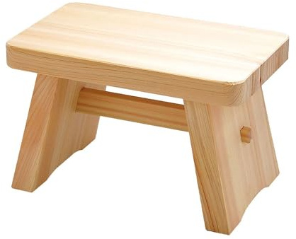 Japanese Cypress Bath Chair (Hinoki) - Large