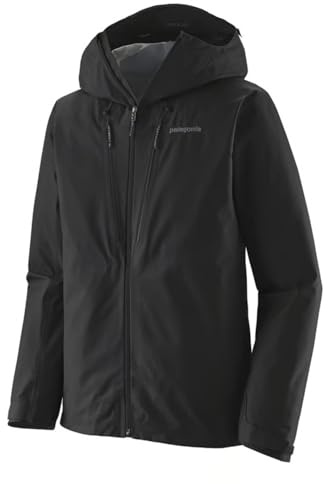 PATAGONIA Coat M's Triolet Jkt Black M Uomo, nero, M
