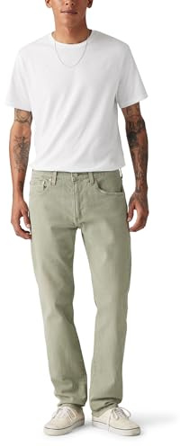 Levi's Herr Smala 502 jeans Forest Lichen Green Gd Green 31 30
