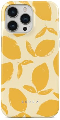 BURGA Handyhülle für iPhone 14 Pro Max – Unisex Hybrid-Schutzhülle mit stoßdämpfendem TPU & kratzfester Außenschale, erhöhter Displayrand, MagSafe-kompatibel, kabelloses Laden, stylisches Design