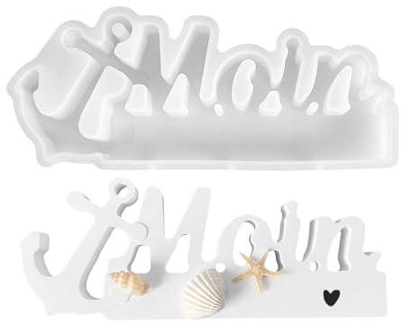 Maritim Silikonform, Kerzenhalter Gießform Moin Silikonform Buchstaben Giessformen Gießformen Silikon Frühlings Maritim Für Kerzen Seife Resin Deko