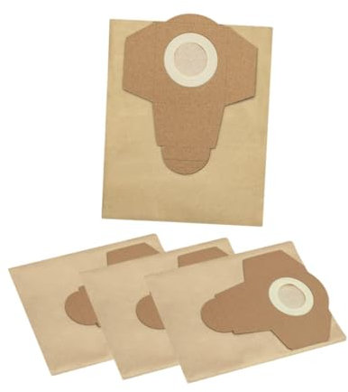 predolo Confezione da 5 Sacchetti Sottovuoto 20L Compatibili con Wet And Dry, Sacchetti in Carta di Ricambio per Aspirapolvere, Accessori per Sacchetti Alta Alta capacità, Installazione Facile