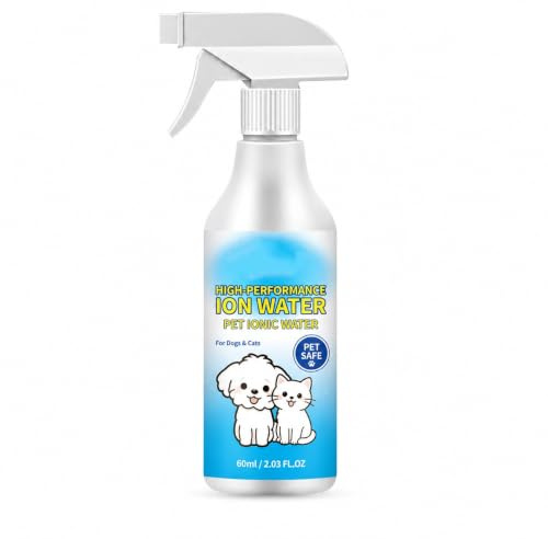 Spray ionique pour Animaux de Compagnie Contre Les Traces de Larmes, pour Chiens et Chats, nettoyant Anti-odeurs, Spray neutralisant Les odeurs d'urine, nettoyant Doux pour Les Pattes et Le Corps