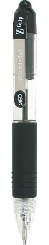 Zebra 2236 Pen Z-Grip Mini Kulspetspenna - Svart (6-pack)