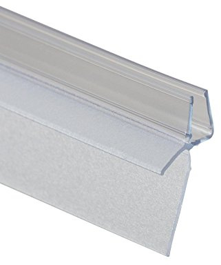 Schulte D2973 Dichtung für Duschabtrennung, transparent, 120 cm