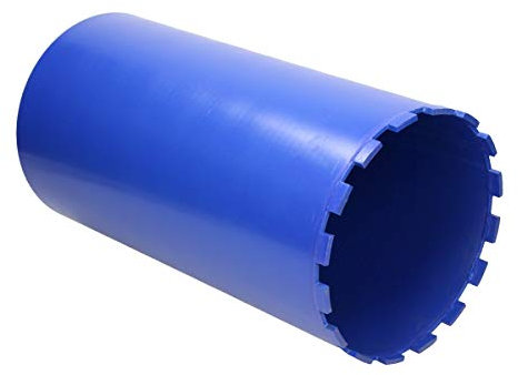 ECD Germany Fresa a Tazza Diamantata per Carotatrice 1 1/4 Ø 220mmx460mm Punta Diamantata Realizzata in Lega Metallica Punta Forata per Carotiere Diamantata 220 mm