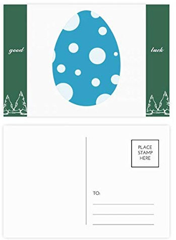 Ostern Religion Festival Punkte Ei Viel Glück Postkarten-Set Karte Mailing Seite 20 Stück