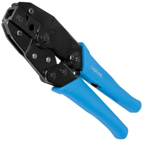 LogiLink Pince à sertir Professionnelle pour connecteurs de catégorie 6 et 6A