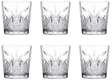 Pasabahce 6 x Timeless Gläser Set Wassergläser konisch stapelbar 34,5 cl