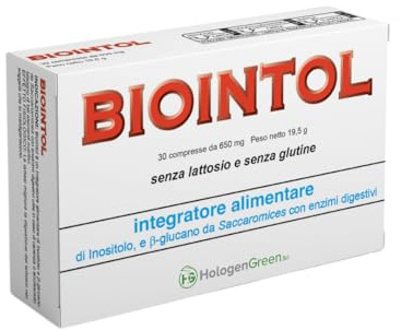 BIOINTOL 30 compresse integratore alimentare - intolleranza al lattosio - enzimi digestivi