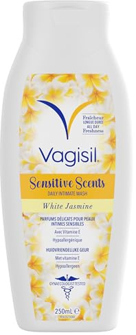 Vagisil Scentsitive Scents Soin Lavant Intime à l' Aloe Vera, Lilas 250ml | Soin lavant intime hypoallergénique à l'aloe vera, parfum lilas, nettoie en douceur et apporte fraîcheur au quotidien.