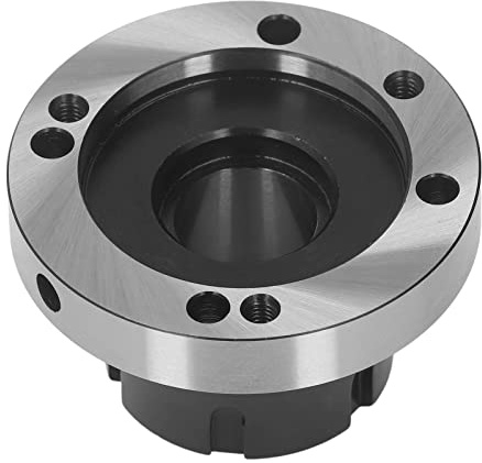 ER32 Collet Chuck, High Precision Carbon Steel CNC Milling Machine Lathe Accessory for Professional Machinists and Hobbyists 80mm Diameter