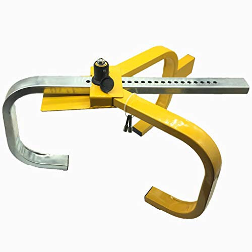 Einstellbare Heavy Duty Auto Rad Klemme Universal Anti-Diebstahl Sicherheit Schloss für LKW Anhänger SUV