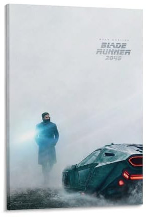 Voliko Filmposter Blade Runner 2049, Kunstwerke auf Leinwand, Wandkunstdrucke, moderne Dekoration, 20 x 30 cm