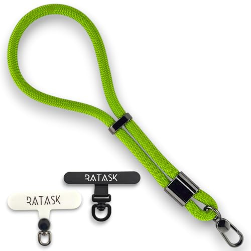 RATASK Adjustable Wrist Strap Lanyard, Rope Lanyard Wrist Strap for Mobile Phones, Cameras, Keyring, Keychain,Mobile Accessory Pendant