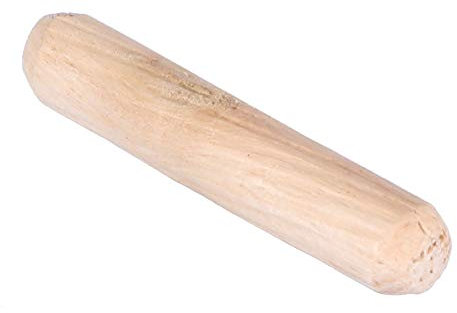 Holzdübel, Holzklammern, 50 Stück, Schrank, Schublade, Rund, Geriffelt, Holz, Basteldübel, Stangen, M8 X 30/40/50/60 Mm (M8 * 40 (50 Stück))