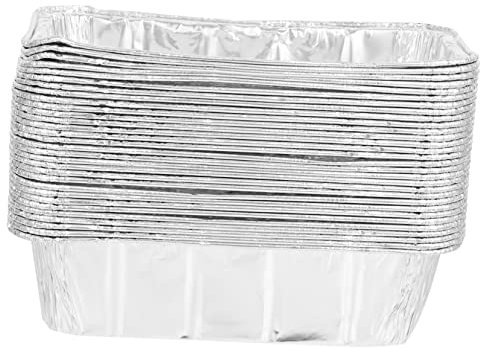 OKUMEYR Plateau En Aluminium Pour Pain Boîtes D'emballage À Emporter Barquettes En Aluminium Récipients Alimentaires Accessoires Pour Barbecue