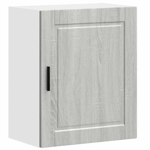vidaXL Küchen-Hängeschrank Porto Grau Sonoma Holzwerkstoff
