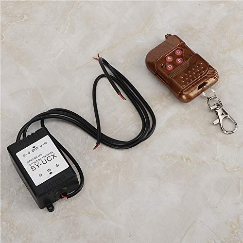 Module de Commande Flash Stroboscopique LED, 16 Modes Télécommande de Lumière Automobile, DC 12V 1.5W Universal Wireless pour Moto de Voiture, Composants électroniques ABS +,
