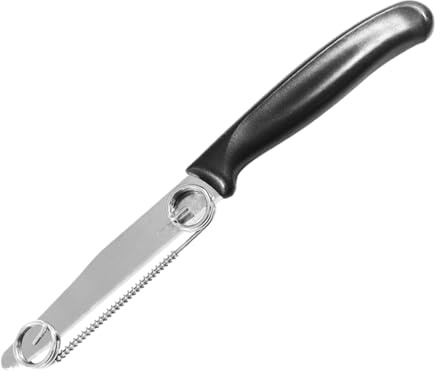 Sbucciatore Da Cucina,Pelapatate Ergonomico Per Frutta - Attrezzo Antiscivolo a Molla per Sbucciare Kiwi Mele Zucchine