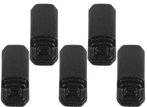 Gatuida Accessori per Interruttori Scala Telescopica 5 Pezzi in Plastica Nera Parti di Ricambio per Serratura Scala Estensibile, Compatibili per Riparazioni e Manutenzione Fai da