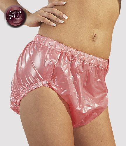 fetish Collection PVC Windelslip rosa M/L, 1er Pack (1 x 1 Stück)