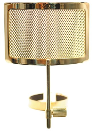 MXL PF005G Gold Metal Mesh Pop Filter for MXL 67 and 69 Series Micro