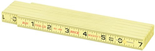 Bon Tool Rule Brick Spacing (Fiberglass)