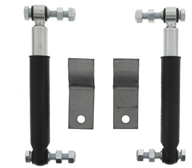 Knott 2x Achsstoßdämpfer Anhänger | 600 bis 1800 kg | Knott Nr. 990001 | inkl. Schraubensatz + Halter