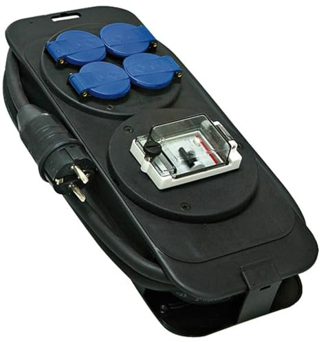 Brennenstuhl Coffret électrique mobile, monophasé 16A, 5m H07RN-F 3G2,5