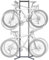 Delta Cycle & Home Bike Storage Rack Hook Holder Garage Delta Cycle Canaletto – Support de Rangement Moderne pour 4 vélos Mixte, Gris, Standard