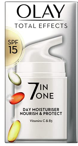 Olay Total Effects Anti-Aging Tages-Feuchtigkeitspflege mit LSF 15, 50 ml