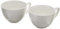 Wilmax WL-880109/2C Jumbo Lot de 2 gobelets en porcelaine Blanc Capacité 500 ml