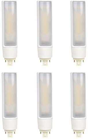 Sunlite 41464-SU LED Plug & Play PL Horizontal Light Bulb, 16 Watts (42W CFL Replacement), 1750 Lumens, G24q Base, Ballast Dependent, DLC Listed, 6 Pack, 35K-Neutral White