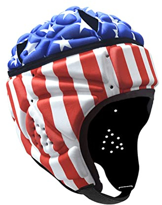 Valcatch Rugby Headguards per Adulto Unisex, Casco da Calcio, Portiere Regolabile Cappello per Portiere di Calcio Portiere di Baseball Portiere Rollar Pattinaggio