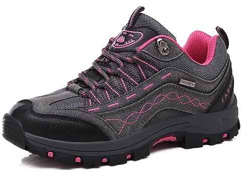 Scarpe da Alpinismo all'aperto da Donna Scarpe da Trekking Antiscivolo Resistenti all'Usura Sportive comode e Traspiranti Viaggio per Coppie Scarpe da Viaggio Leggere e Ammortizzate