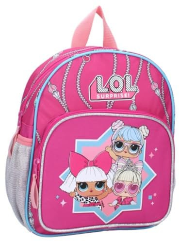 mybagstory LOL Surprise Rosa Bambino Scuola Asilo Zaino Rosa Taglia Unica