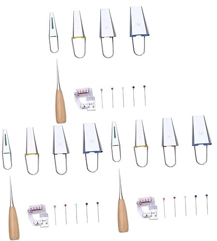 Operitacx 3sätze Diy Schrägbandmacher Teiliges Paket Für Stoffverarbeitung Für Patchwork Und Quilting Binden Sie Ihre Projekte Mit Leichtigkeit