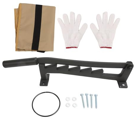 Wall Mounted Kindling Splitter, Portable Metal Manual Wall Mounted Log Splitter Log Cutter Tool Firewood Kindling Splitter