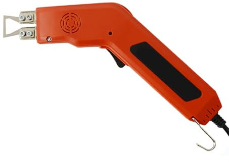 LHQYA Herramientas De Corte Textiles De Espuma Termofusible, Cuchillo Caliente Eléctrico Cortador Espuma con Diferentes Cuchillas, 600-650℃ En 5-8 Segundos/fácil De Usar/Superficies Corte Plano