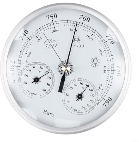 Weather Station Thermometer 3 In 1 Hygrometer And Barometer Home Climate Control Multi Function Weather Station Accurate Readings