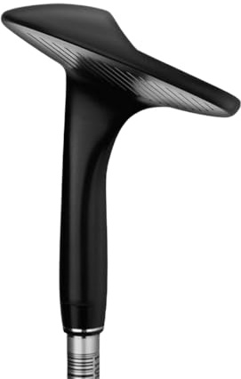 72 Grados Club de Golf cuña Hombres Mujeres diestros Palos de Golf Poste de Arena planchas de Acero Inoxidable cuñas Golf Arena cuña Deportes (72 Grados,Cuña Negra)