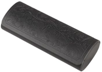 ZKYUCH Étui À Lunettes À Coque Rigide Pour Hommes Et Femmes, Étui À Lunettes En Cuir PU Portable Anti-extrusion, Boîte De Rangement Pour Lunettes De Soleil, Pochette Pliante Pour Lunettes,Couleur2