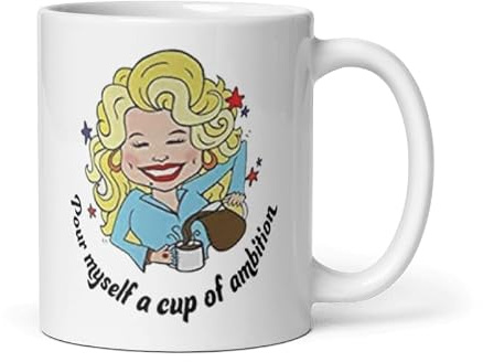 Tasse Petit Dejeuner Parton Moi-Même D'Une Ambition Pour Dolly Best Porcelaine Mug En Céramique Idée Mugs Café Pour Homme Fête Latte