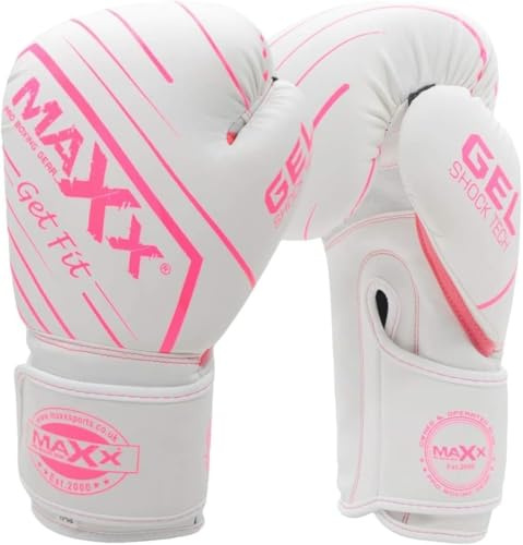 MAXX Junior Boxing Gloves: Adjustable Strap Training Gloves for MMA, Boxing, Muay Thai – Perfect for Boys and Girls