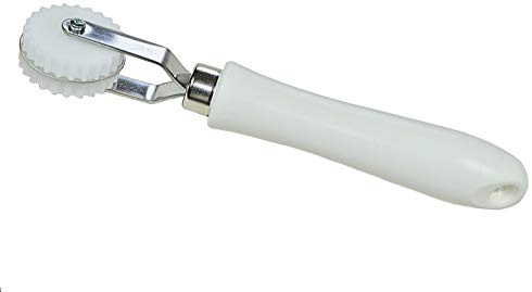 Elettro Center Art.332 Taglia e Chiudi Lama Liscia Inox 14Mm Manico in Pom, Acciaio Inossidabile, Bianco