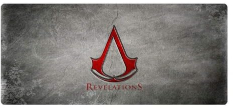 IGIRC Tapis De Souris Assassin's Creed, 800 X 300 X 3 Mm, Base en Caoutchouc Antidérapante, Précision Et Vitesse Optimales, Compatible avec Les Souris Laser Et Optiques, C